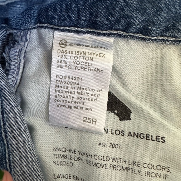 AG Adriano Goldschmied Becke AG-ED Denim Shorts - Picture 9 of 11